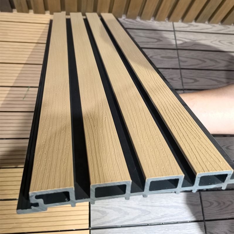 Professional Craftsmanship Exterior Decoration Wall Panel Grille Pe Outdoor Wall Cladding