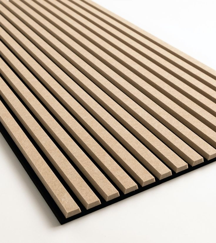 MDF Slatted Acoustic Panel