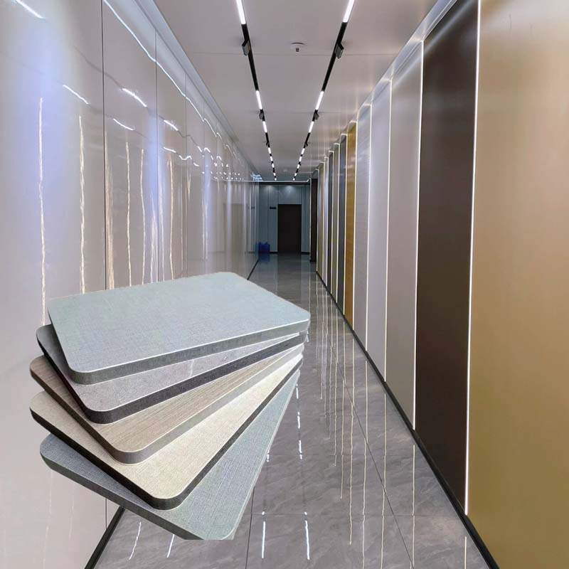 Wholesale 5mm 8mm Carbon Crystal Plate Bamboo Charcoal Wood Veneer Decorative Panel